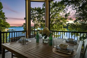 Outdoor dining - Sunset on Ballycastle (Mooresville)