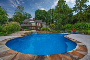House, Multiple Beds (Ringneck Retreat) | Pool | A heated pool - Ringneck Retreat (Mooresville)