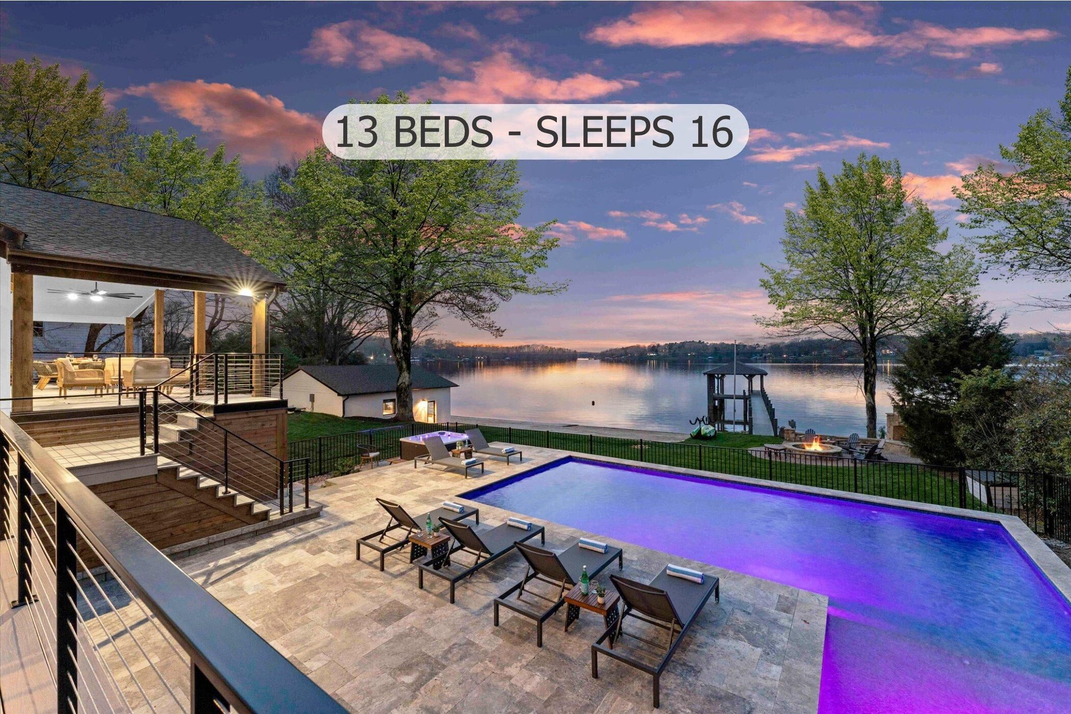 Huis, meerdere bedden (Keenan Beach w/Beach, Heated Pool & G) | Zwembad | Een seizoensgebonden buitenzwembad, een verwarmd zwembad