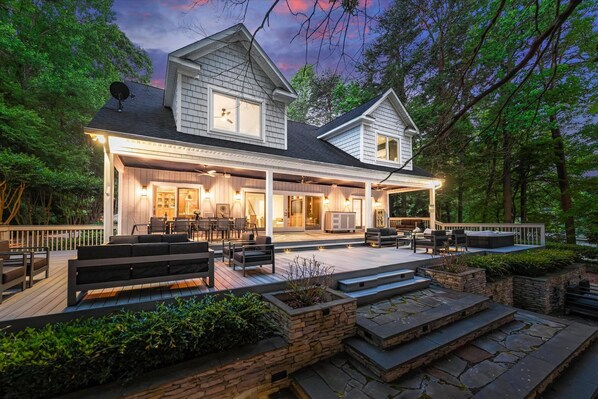 House, Multiple Beds (Grand Bay w/Hot Tub, 440' Shoreline &) | Exterior - Grand Bay W/hot Tub, 440' Shoreline & Optional Boat Rental (Mooresville)