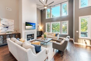 House, Multiple Beds (Ruby Arrival) | Living area - Ruby Arrival (Mooresville)