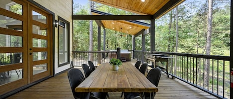 Restauration en plein air