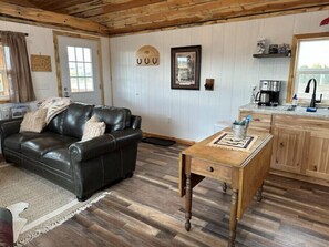 Smart TV, chimenea y libros