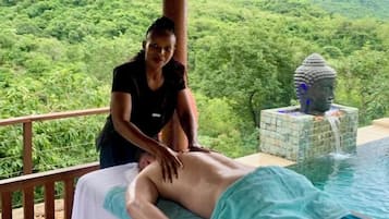 Aromatherapy, hot stone massages, deep-tissue massages, Swedish massages