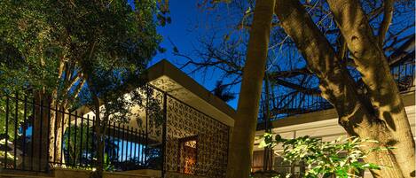 Overnatningsstedets område