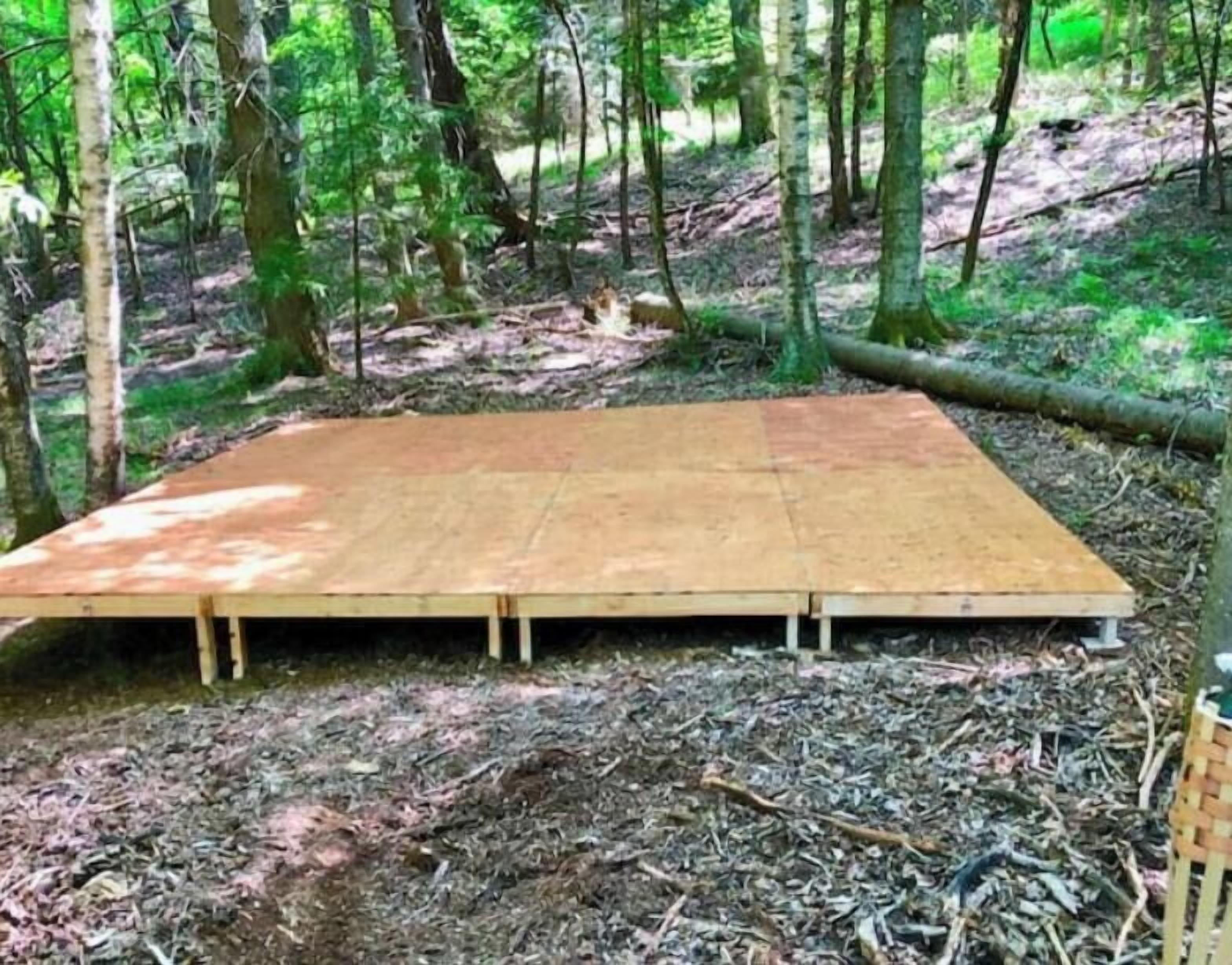 Enceinte de l’hébergement