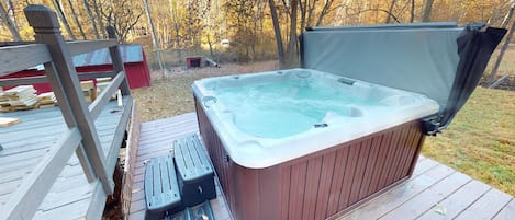 Bain à remous extérieur
