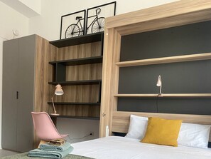 1 bedroom, iron/ironing board, free WiFi, bed sheets