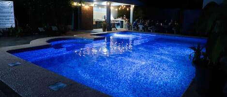 Alberca al aire libre