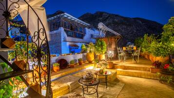 Terrasse sur le toit