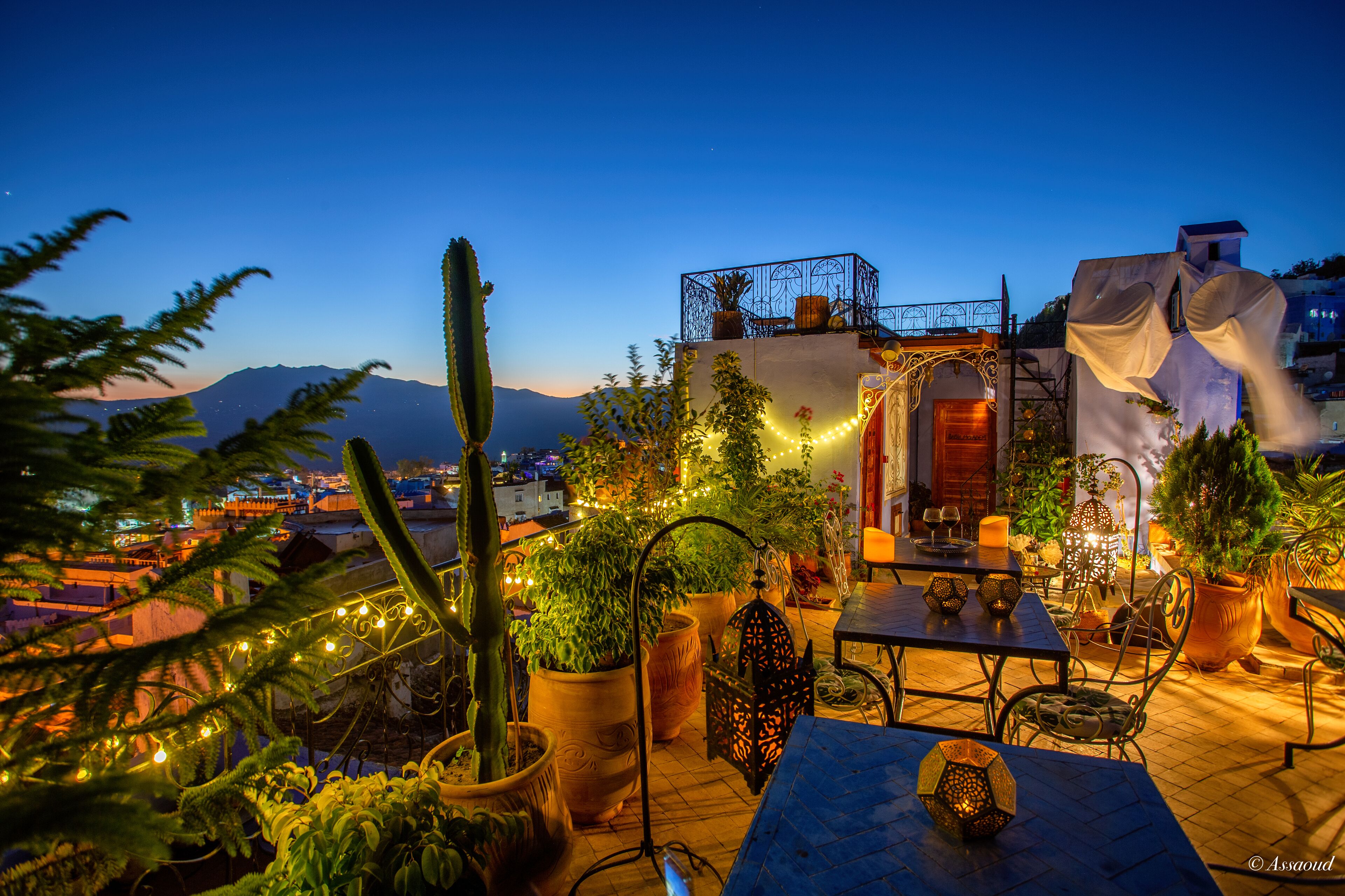 Terrasse sur le toit