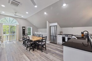 Fridge, microwave, oven, stovetop - Lakefront luxury at its finest—two homes, a private beach, and spectacular Cayuga Lake views. (Seneca Falls)