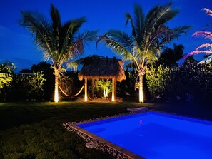 Outdoor pool - Tropical Resort Style Backyard, Private and only a 7 minute drive to the Beach!
(Marco Island)