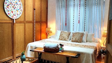 2 habitaciones, cortinas blackout y tabla de planchar con plancha