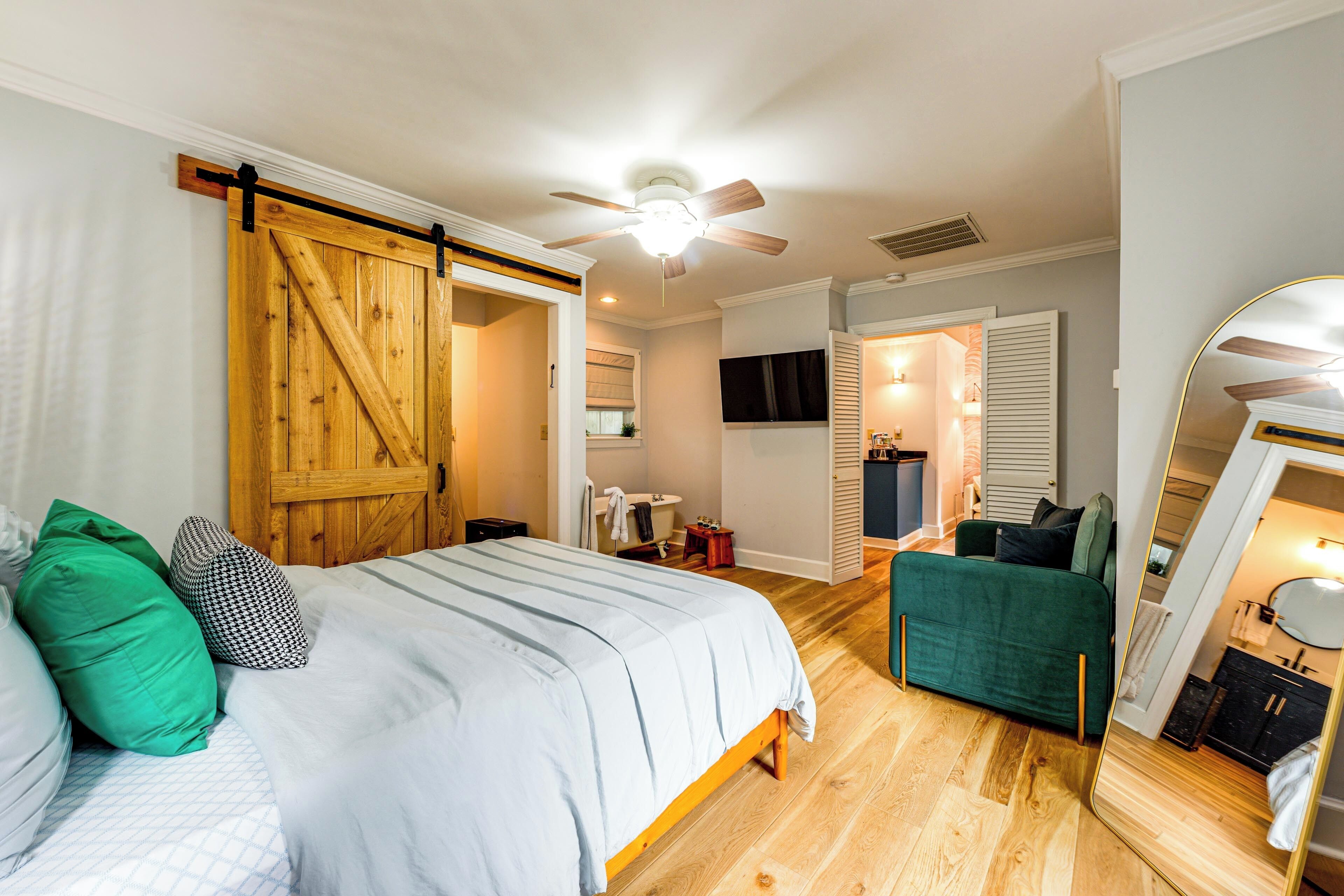 1 chambre, bureau, fer et planche à repasser, Wi-Fi