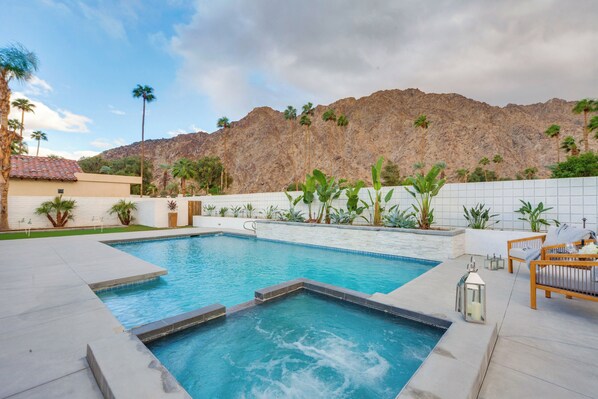 A heated pool - 55 + Indian Wells Retreat: Private Pool & Spa! (Indian Wells)