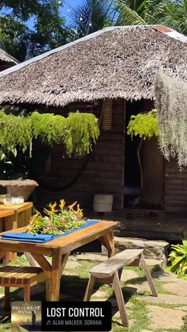 Fachada de la propiedad