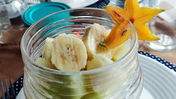 Café da manhã feito na hora todos os dias (BRL 25 por pessoa)