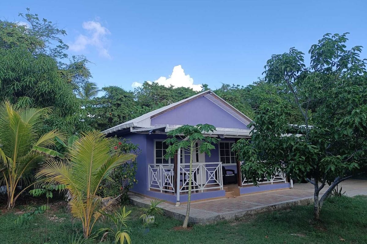 Comfort-Bungalow, Gartenblick | 1 Schlafzimmer, Allergikerbettwaren, Daunenbettdecken, Minibar
