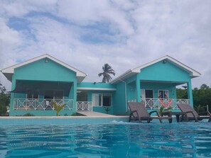 Front of property - Blue Lizard House (San Andrés)
