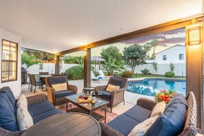Beheizter Pool