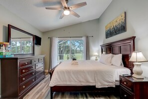 3 bedrooms, in-room safe, iron/ironing board, free WiFi