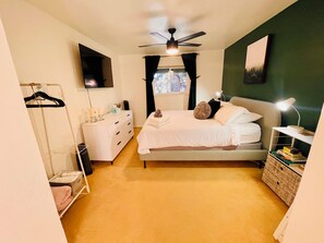 1 Schlafzimmer, Schreibtisch, Bügeleisen/Bügelbrett, WLAN
