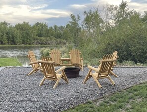 Property grounds - Secluded Riverside Farmhouse - overlooks the Snake River.  (Saint Anthony)