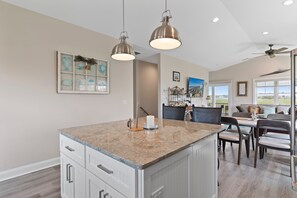Dining - "DemmMarsh-Uns" is a 4 Bedroom, 3.5 Bathroom Home w/ a Private Pool and Elevator! (Holden Beach)