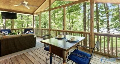 Waterfront oasis perfect for couples or fishermen.