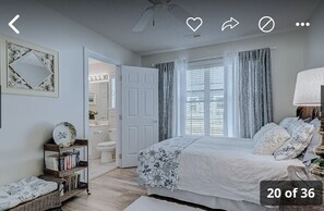 3 bedrooms, desk, iron/ironing board, free WiFi