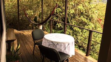 Comfort Cabin, 1 Bedroom | Terrace/patio