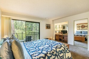 2 bedrooms, desk, iron/ironing board, WiFi