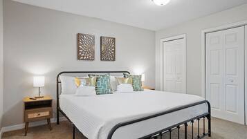 3 bedrooms, iron/ironing board, travel cot, free WiFi