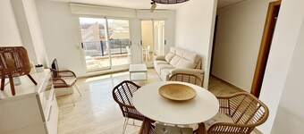 Beautiful and comfortable apartment with communal pool in Denia, Costa Blanca, Spain for 4 persons