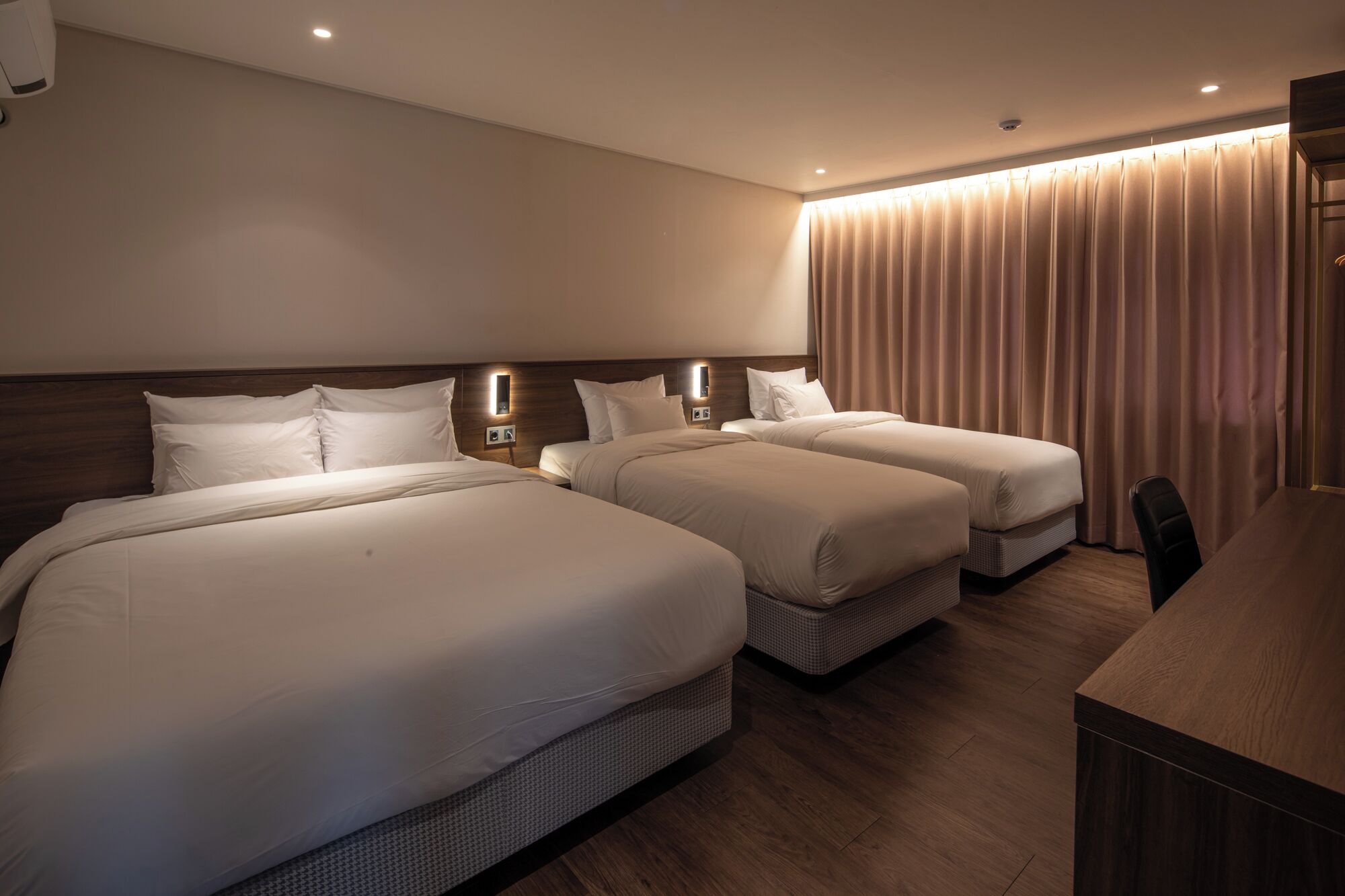 Superior Triple Room | Down duvets, Select Comfort beds, blackout curtains, free WiFi