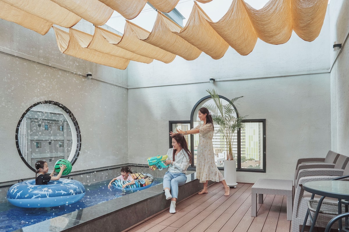 Attico familiare | Terrazza/patio