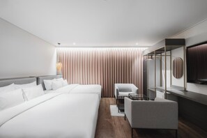 Family Twin Room | Down comforters, Select Comfort beds, blackout drapes, soundproofing - Cloudin Hotel Mokpo Peace Square branch (Mokpo)