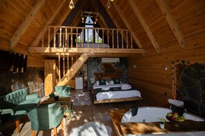 Desk, soundproofing, free WiFi - Rize Serenity Bungalov (Camlihemsin)