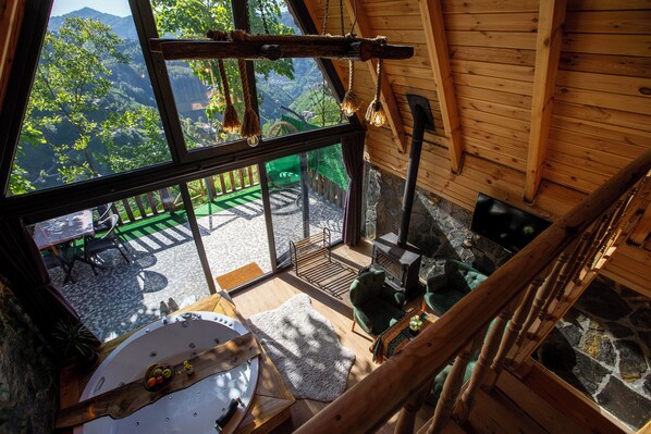 Deluxe Twin Room, 2 Bedrooms | Desk, soundproofing, free WiFi - Rize Serenity Bungalov (Camlihemsin)