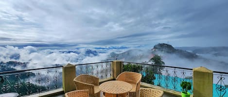 Terrasse sur le toit