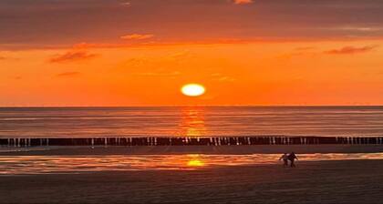 Wohnung nahe Noordzee Dishoek Strand