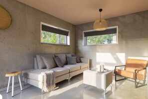 Una Smart TV, una chimenea