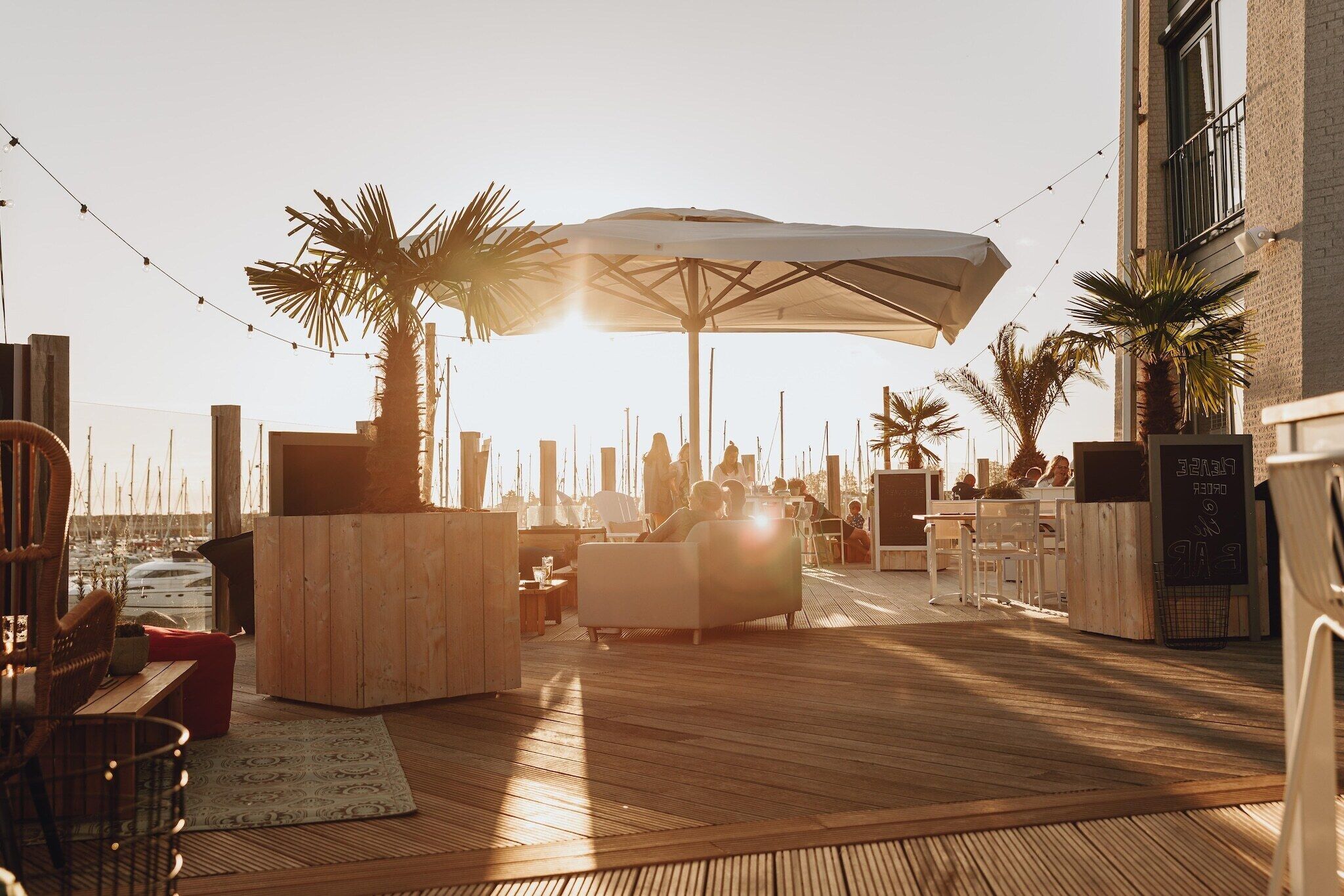 Opções para refeição ao ar livre