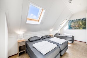 5 chambres, Wi-Fi gratuit, draps fournis