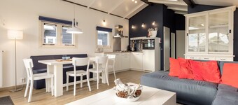 Modern chalet near Lake Sneek