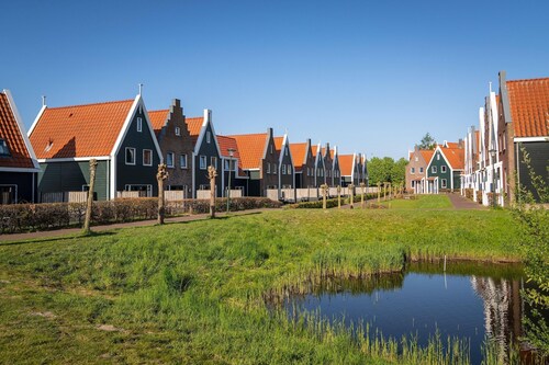 House in Volendam with Waterfront Views