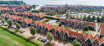 House in Volendam with Marina View