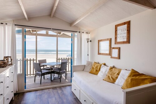 Strandhaus in Wijk aan Zee mit Meerblick