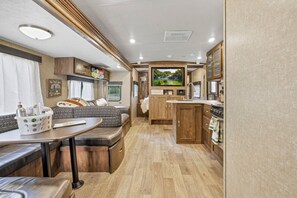 Interior - Chestnut Camper: Unique lodging experience! (Lancaster)